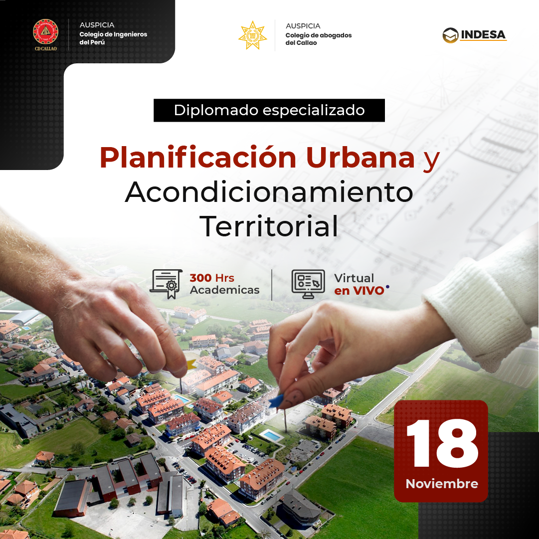 Instituto INDESA | Diplomado de PLANIFICACIÓN URBANA Y ...