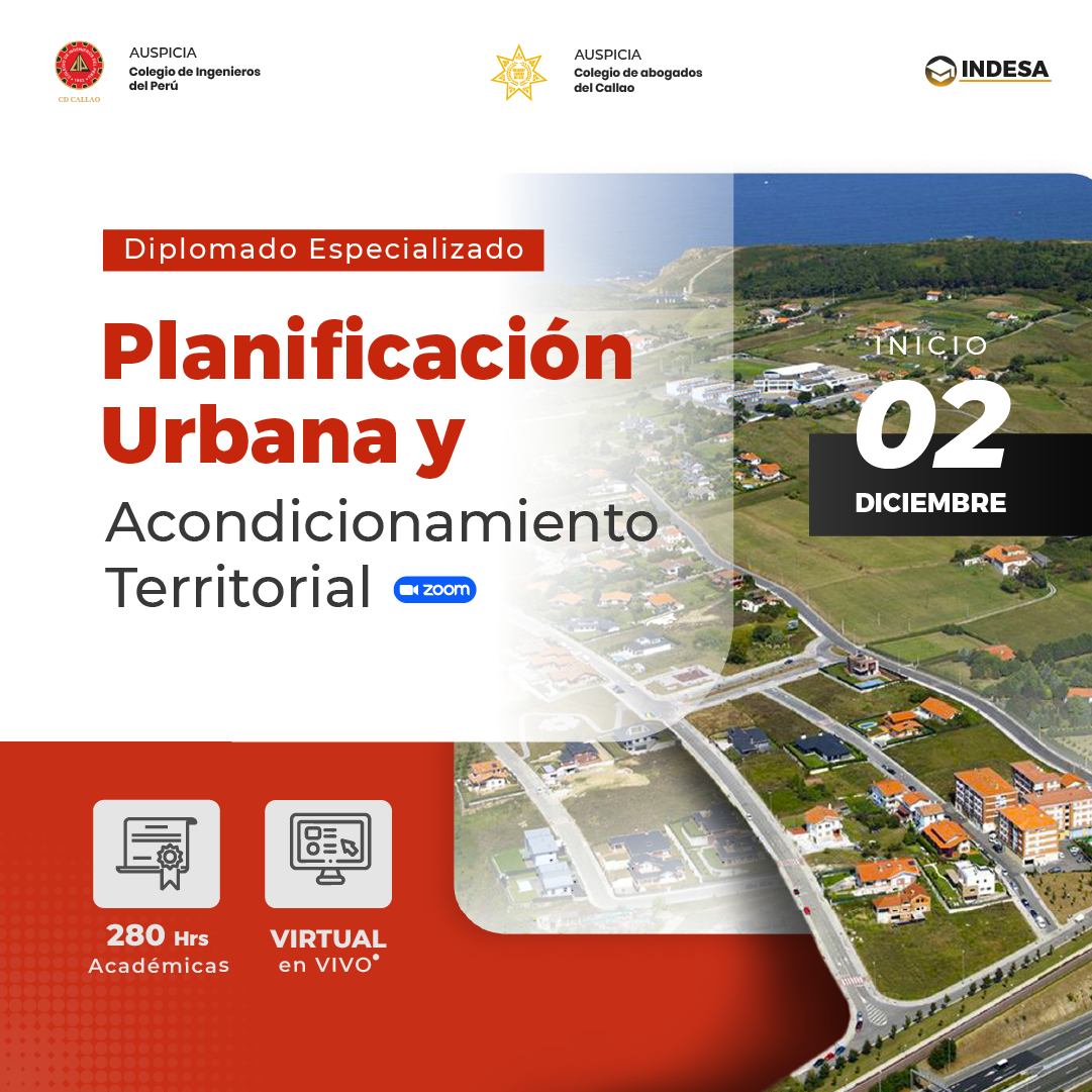 Instituto INDESA | Diplomado de PLANIFICACIÓN URBANA Y ...