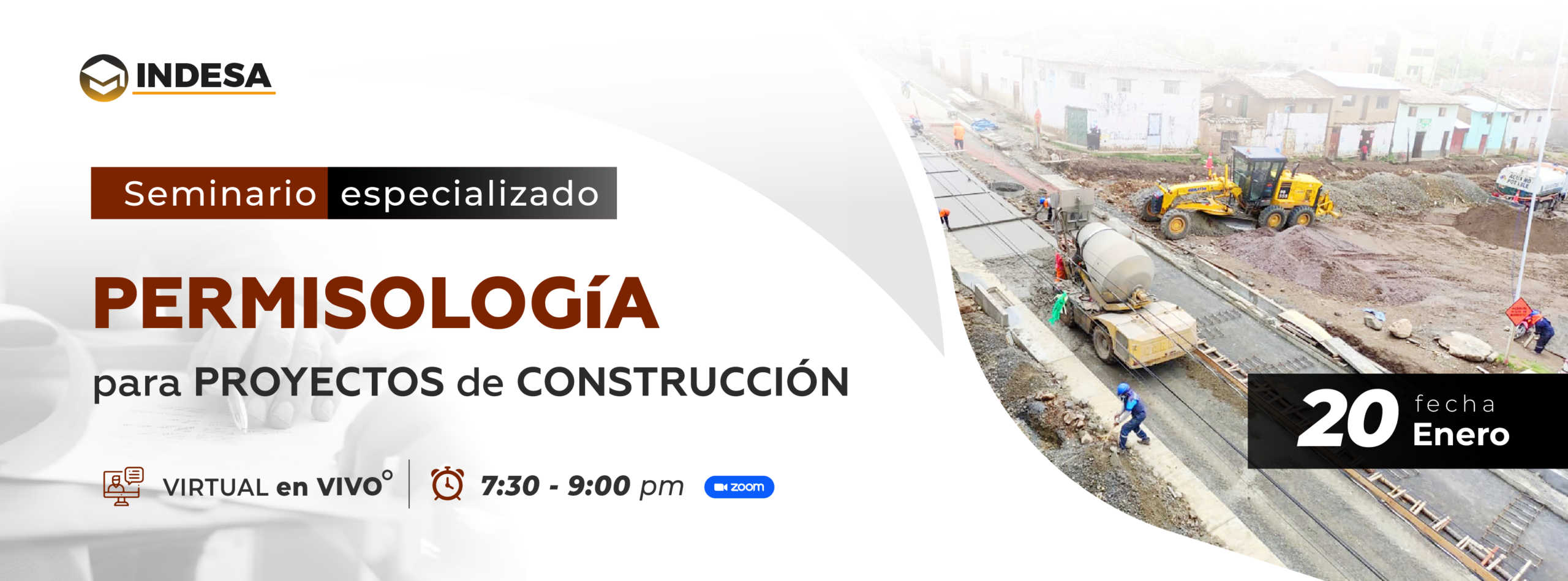 SEMINARIO PERMISOLOGÍA PARA PROYECTOS DE CONSTRUCCIÓN
