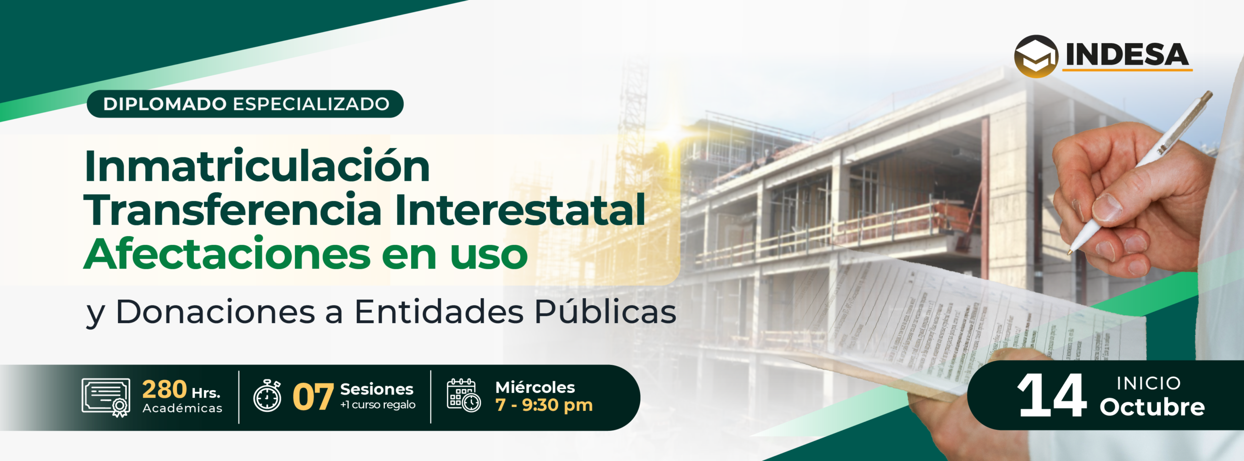 DIplomado Tasaciones y Peritajes predios urbanos rurales